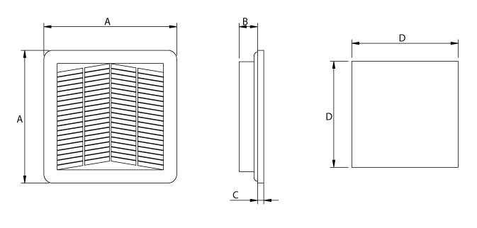 Ventilatori e filtri - armadi