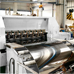 Cutting of stainless steel coils