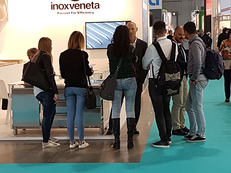 Host 2017 in Mailand, ein Erfolg für Inoxveneta und Compex!